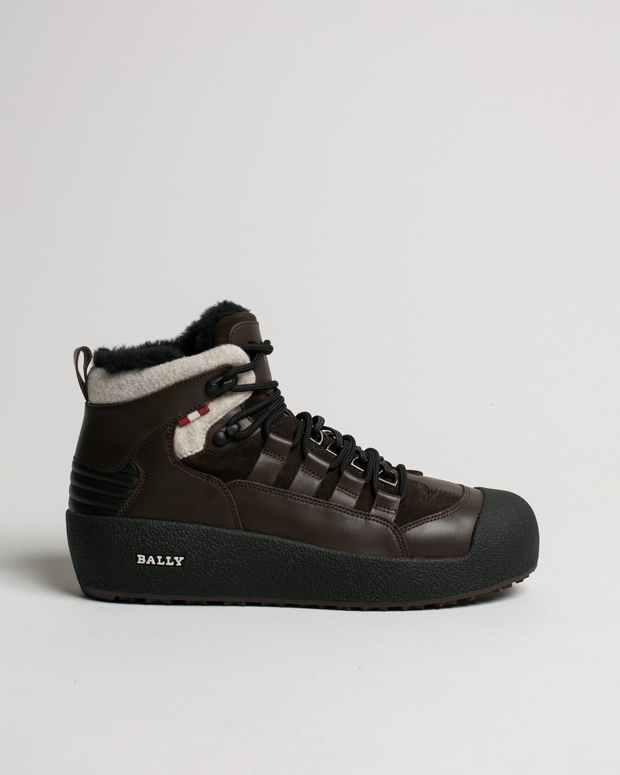 Men | Bally Cusago Snow Boot Ebony | Pre-owned | Bally Cusago Snow Boot Ebony