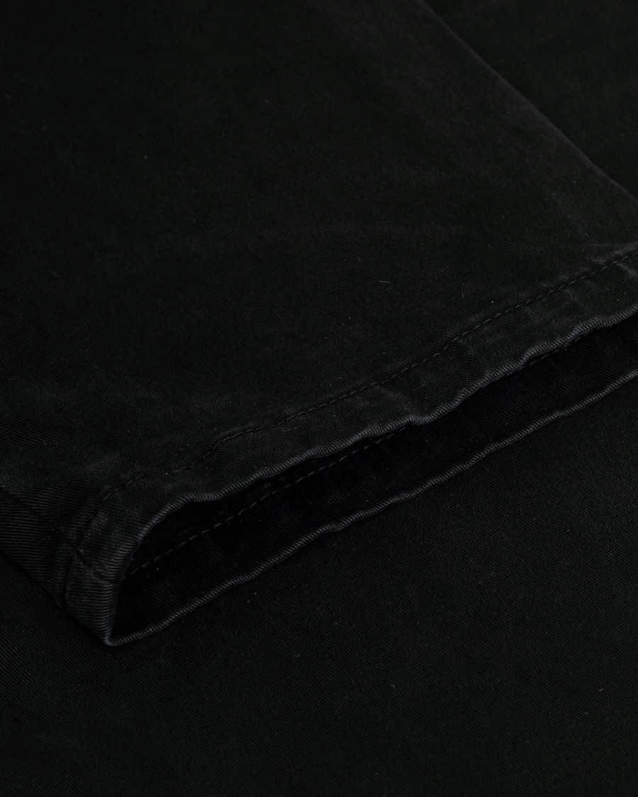 Men | Trousers | Pre-owned | Briglia 1949 Slim Fit Cotton Stretch Chino Black