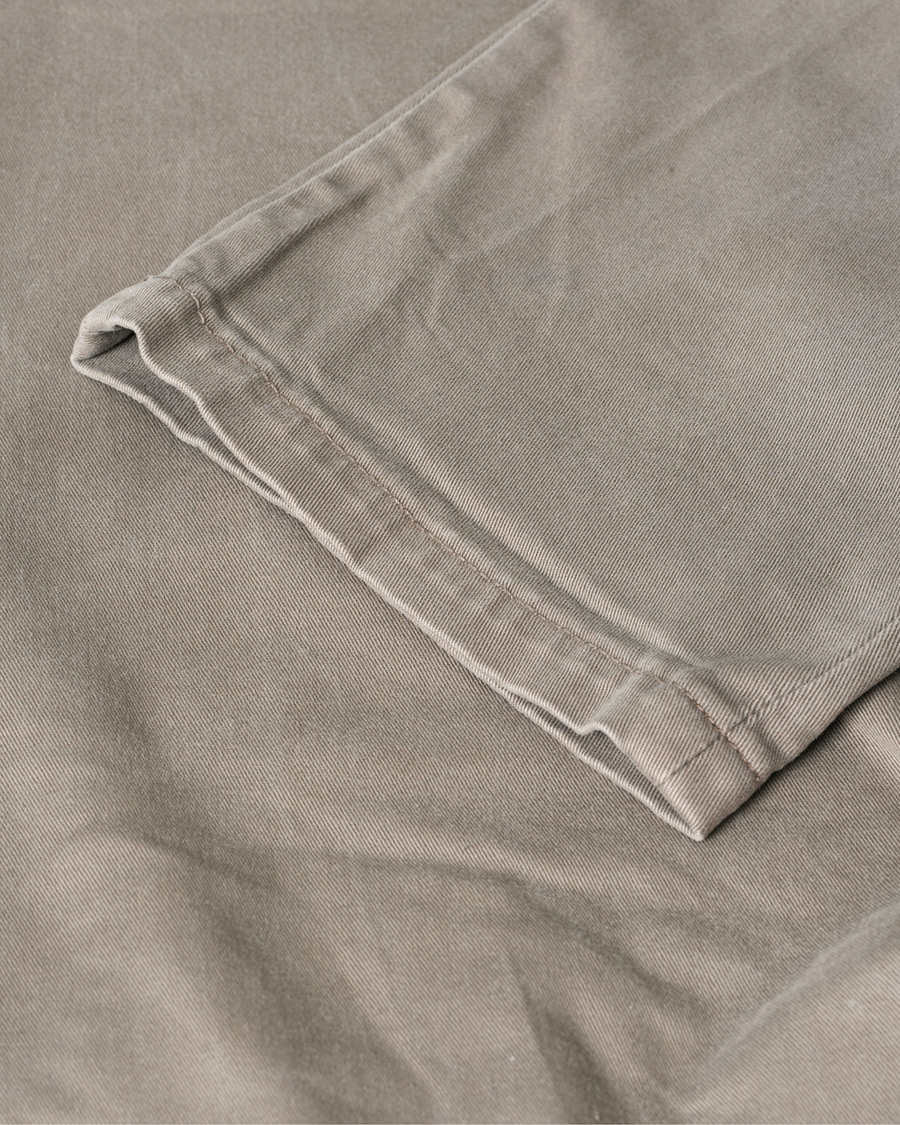 Men | Trousers | Pre-owned | Briglia 1949 Slim Fit Cotton Stretch Chino Taupe