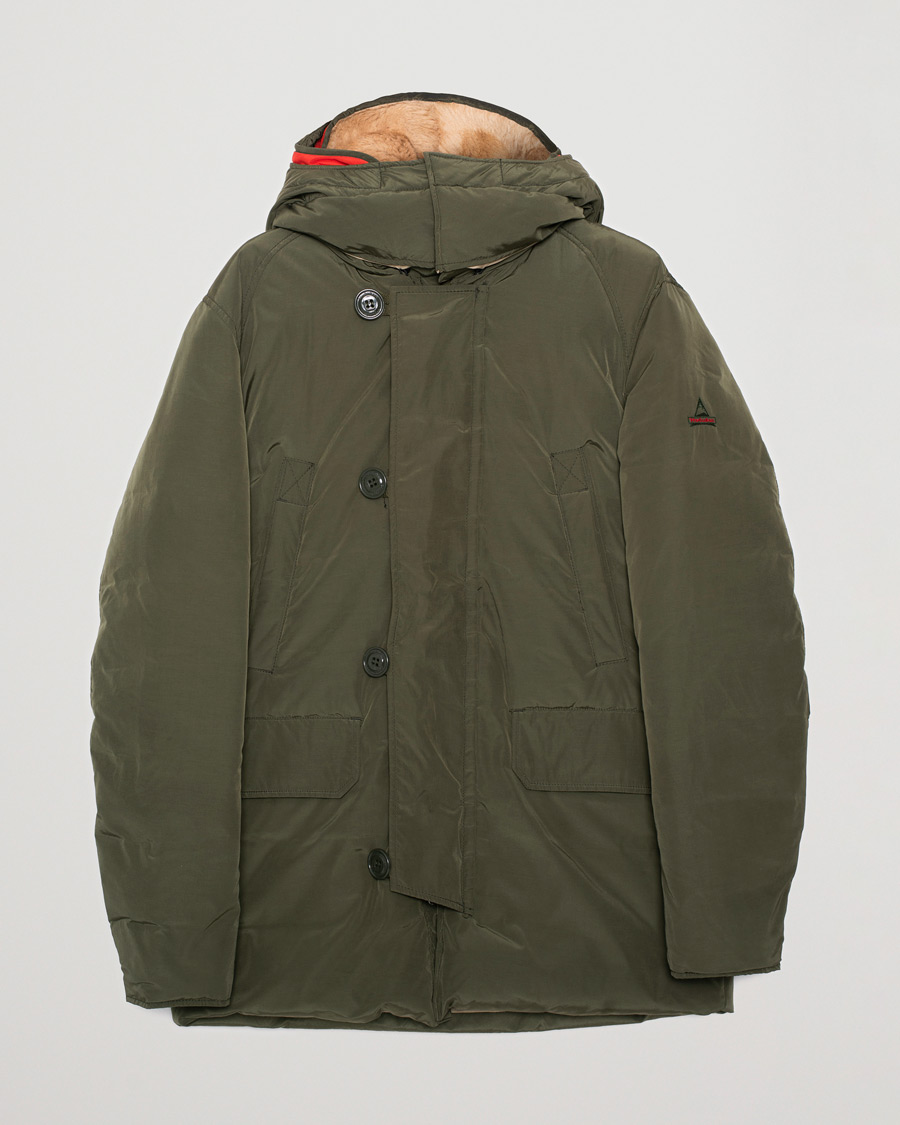 Men | Coats & Jackets | Pre-owned | Holubar M289 Boulder Cotton Parka Military Olive
