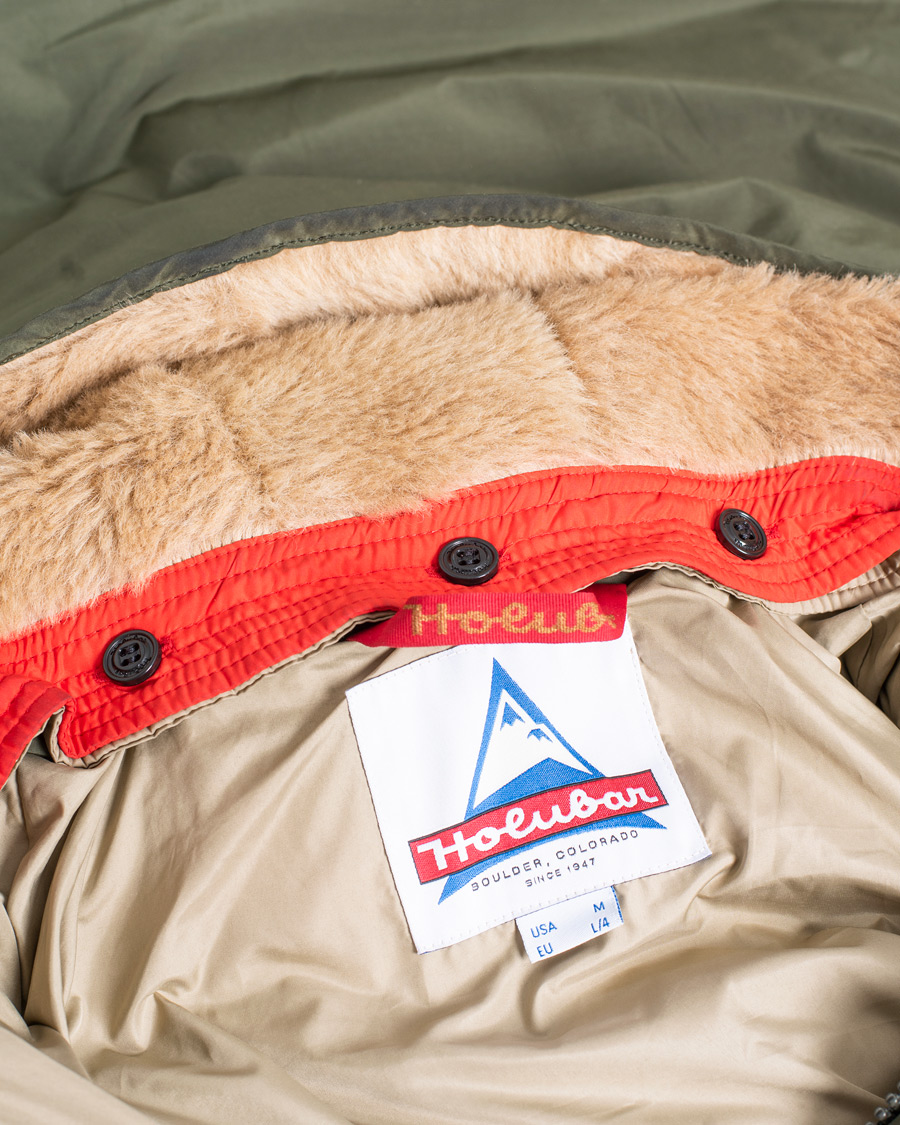 Men | Coats & Jackets | Pre-owned | Holubar M289 Boulder Cotton Parka Military Olive