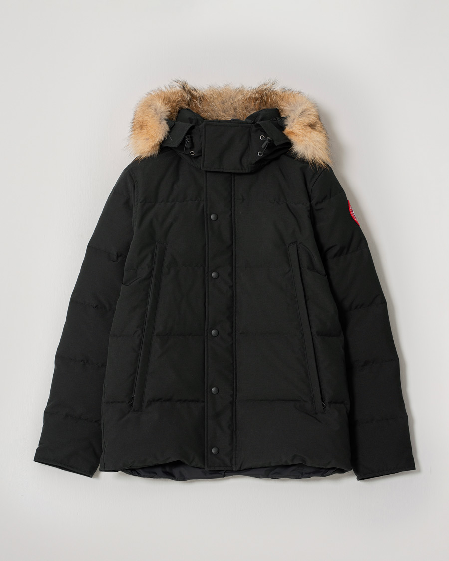 Men | Coats & Jackets | Pre-owned | Canada Goose Black Label Wyndham Parka Black
