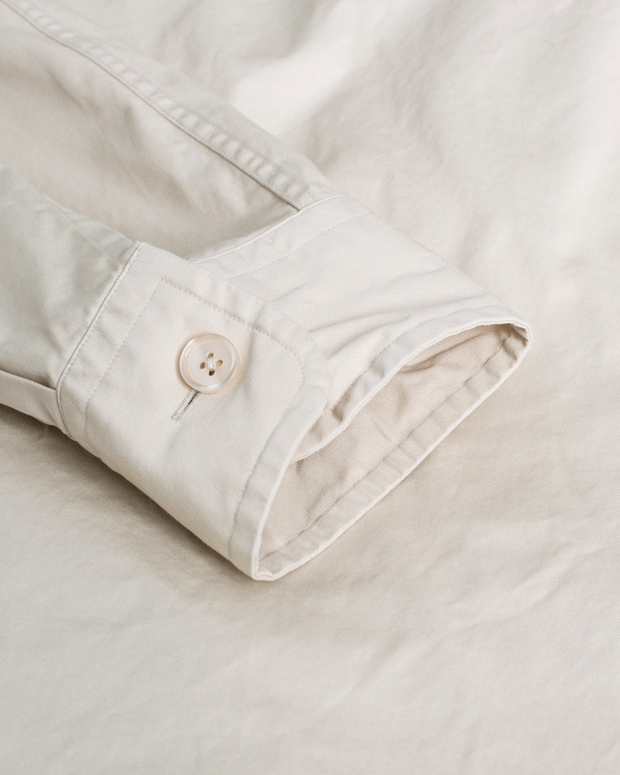 Herre | Pre-owned Skjorter | Pre-owned | Filippa K Oscar Cotton Shirt Soft Beige