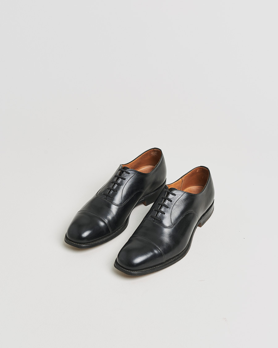 Men | Pre-owned Welted shoes | Pre-owned | Church's Consul Calf Leather Oxford Black UK9,5 - EU43,5