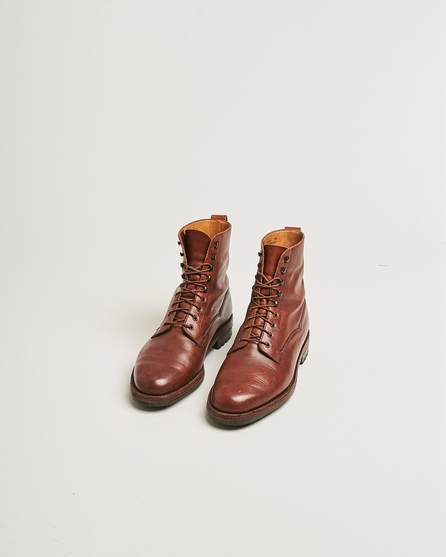 Men | Pre-owned Shoes | Pre-owned | Crockett & Jones Snowdon Boot Brown Calf UK9 - EU43
