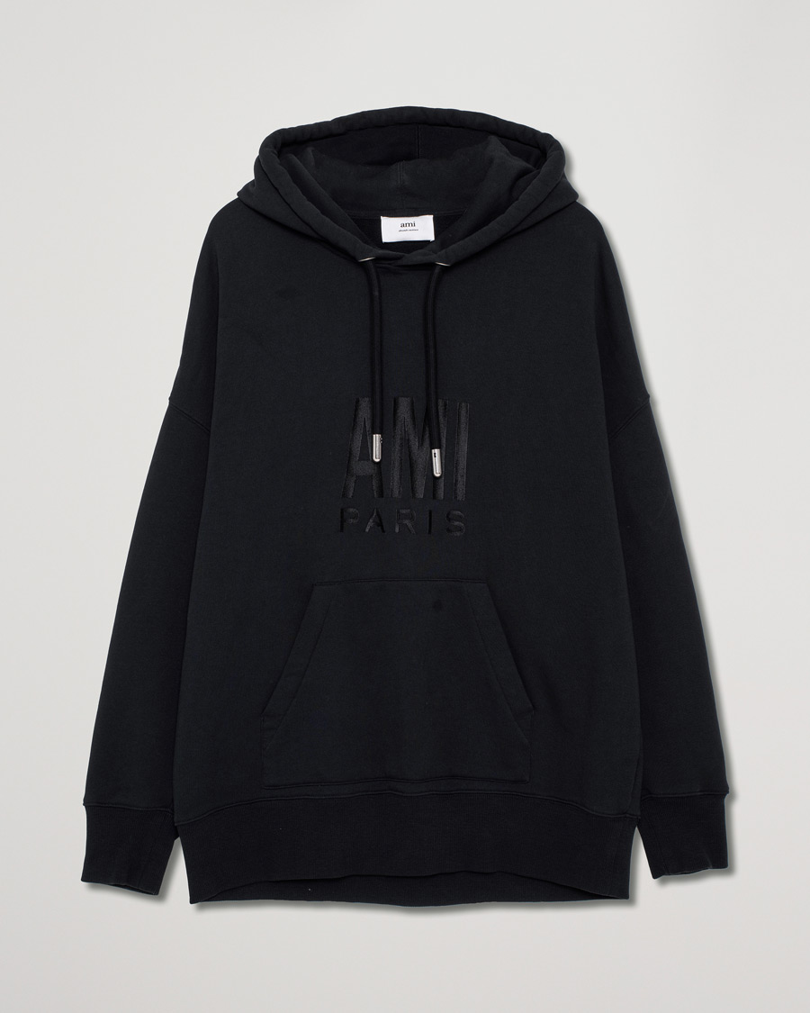 Men | Sweaters & Knitwear | Pre-owned | AMI Oversize Logo Hoodie Hoodie