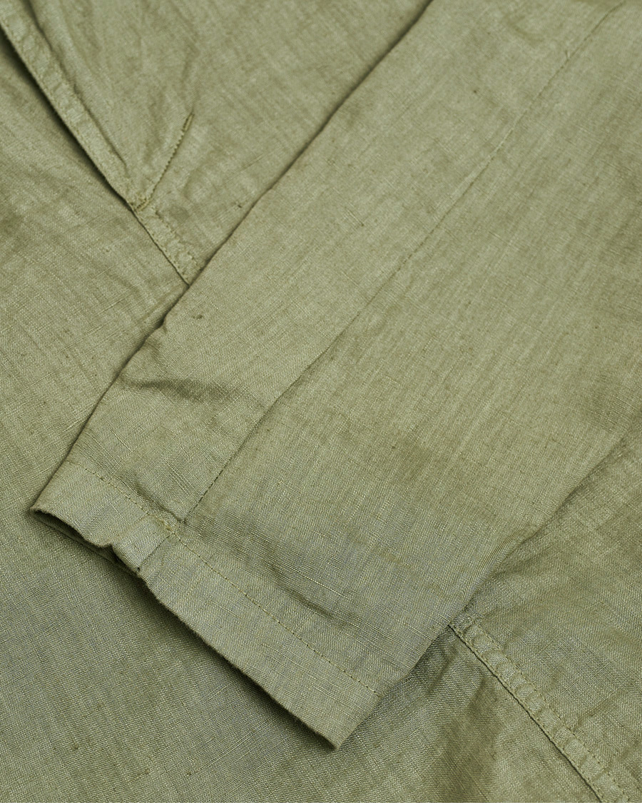 Men | Blazers | Pre-owned | Aspesi Samuraki Linen Blazer Military