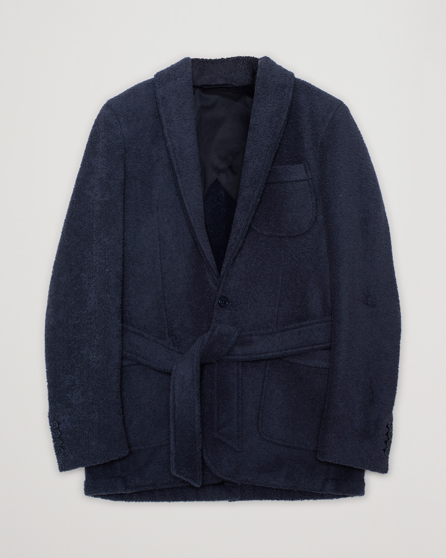 Men | Sweaters & Knitwear | Pre-owned | Orlebar Brown Darvill Cotton Terry Cardigan Ink