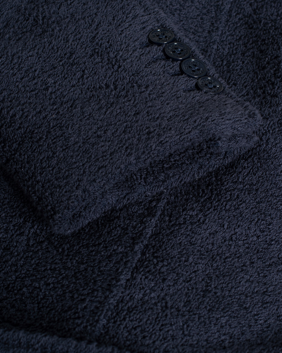 Men | Sweaters & Knitwear | Pre-owned | Orlebar Brown Darvill Cotton Terry Cardigan Ink