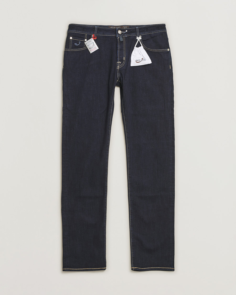 Men | Jeans | Pre-owned | Jacob Cohën 620 Stretch Jeans Medium Dark W37