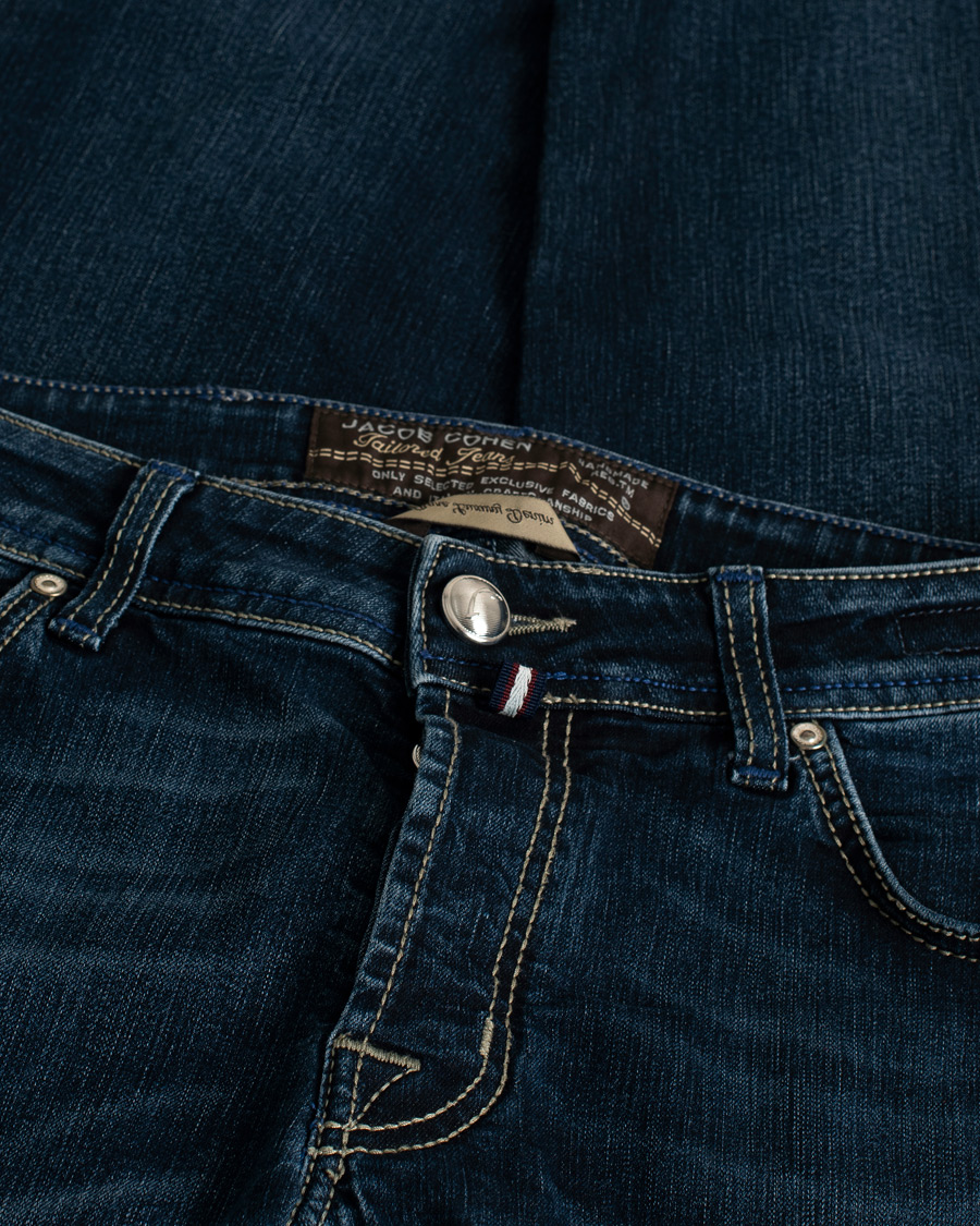 Men | Jeans | Pre-owned | Jacob Cohën Nick 622 Slim Fit Stretch Jeans Medium Blue W33