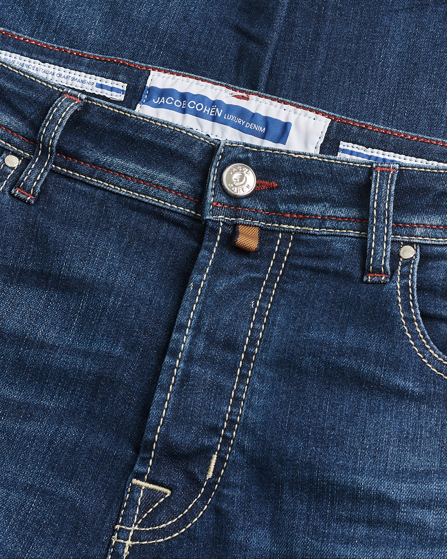 Men | Pre-owned Jeans | Pre-owned | Jacob Cohën Bard 688 Slim Fit Stretch Jeans Medium Dark W34