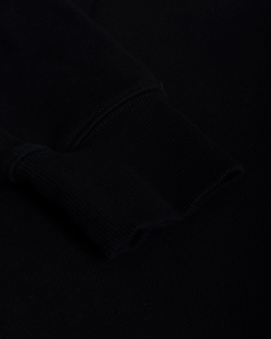 Men | Sweaters & Knitwear | Pre-owned | C.P. Company Diagonal Raised Fleece Hooded Lens Sweatshirt Black