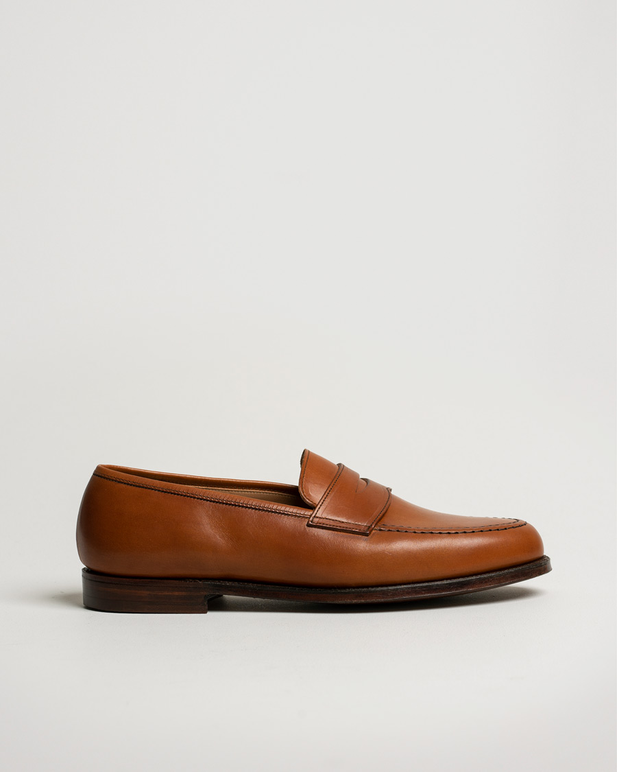 Men | Boston Leather Sole Light Brown Calf | Pre-owned | Boston Leather Sole Light Brown Calf