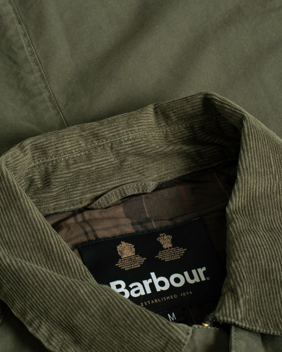 Men | Coats & Jackets | Pre-owned | Barbour Lifestyle Ashby Casual Jacket Olive
