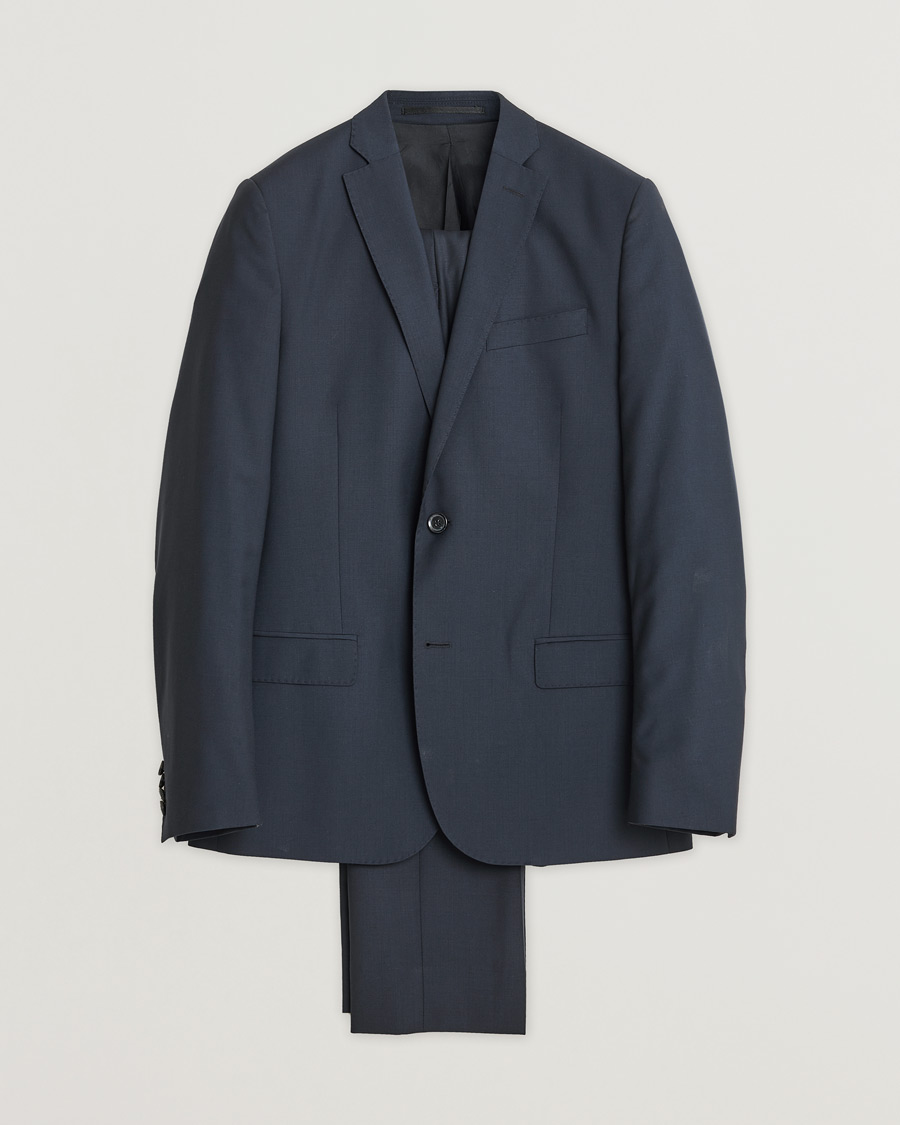 Men | Pre-owned Suits | Pre-owned | J.Lindeberg Hopper Dressed Wool Suit Navy 50