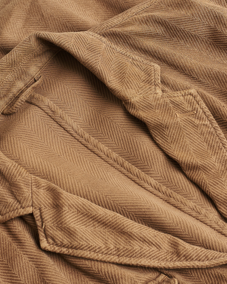 Men | Pre-owned Blazers | Pre-owned | Altea Safari Blazer Camel Brown 52