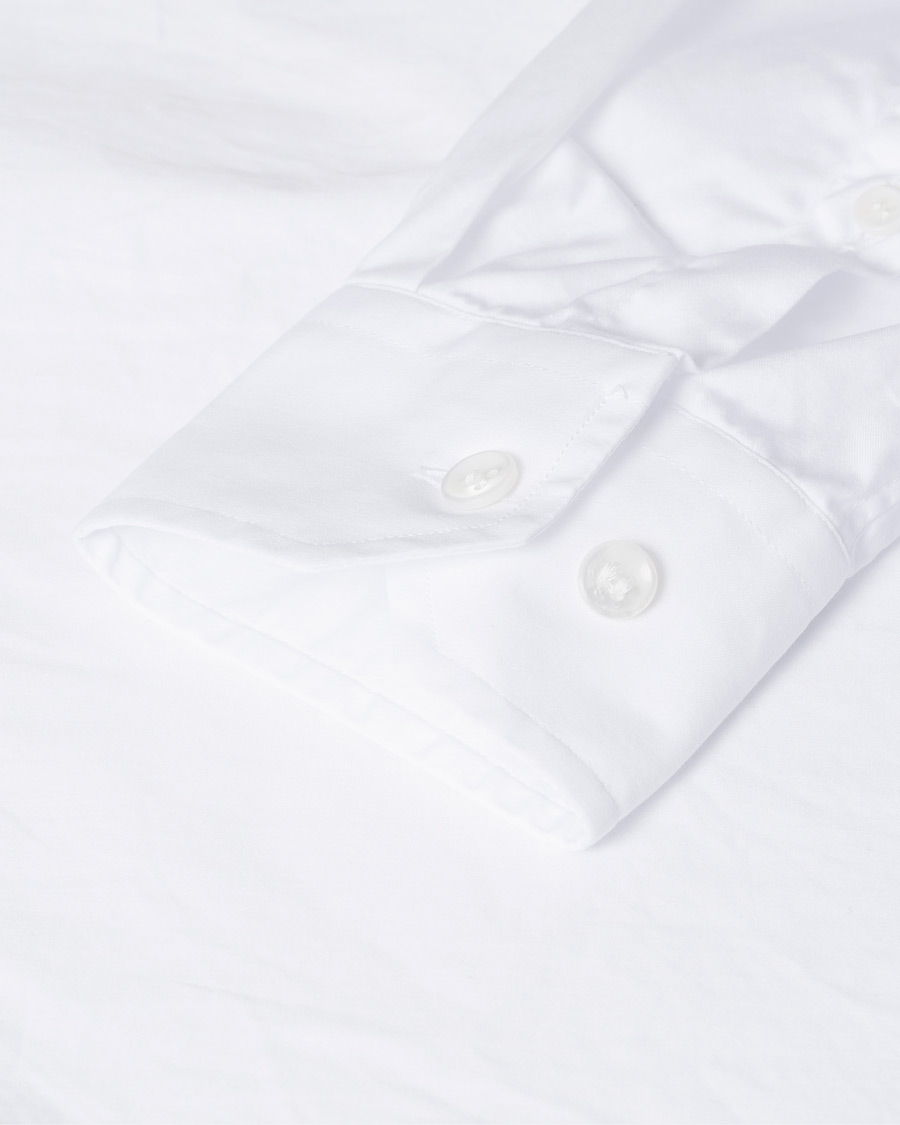 Herren | Pre-owned Hemden | Pre-owned | Giorgio Armani Poplin Guru Collar Shirt White