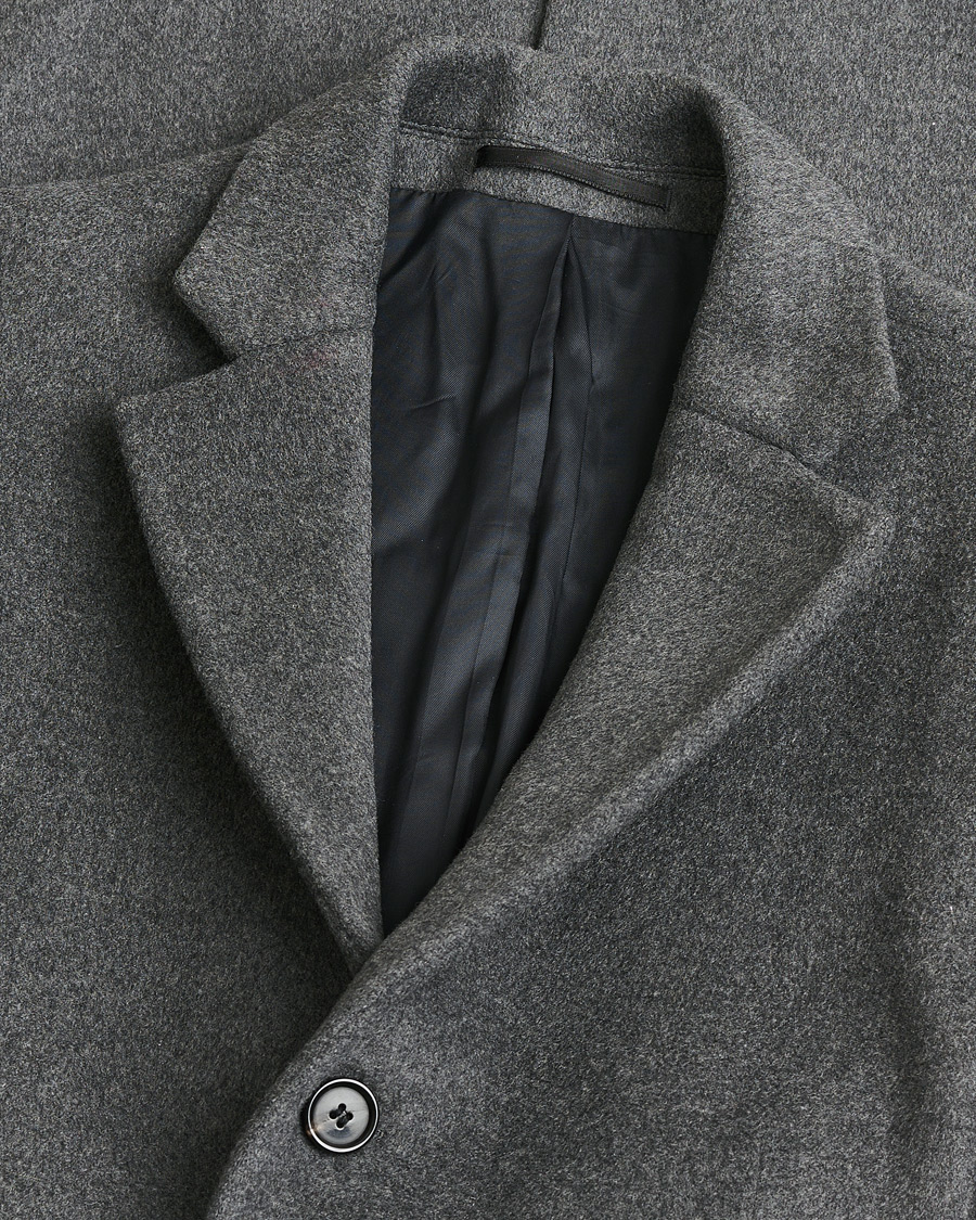 Acne Studios Gavin Wool Coat Grey 48 at CareOfCarl.com