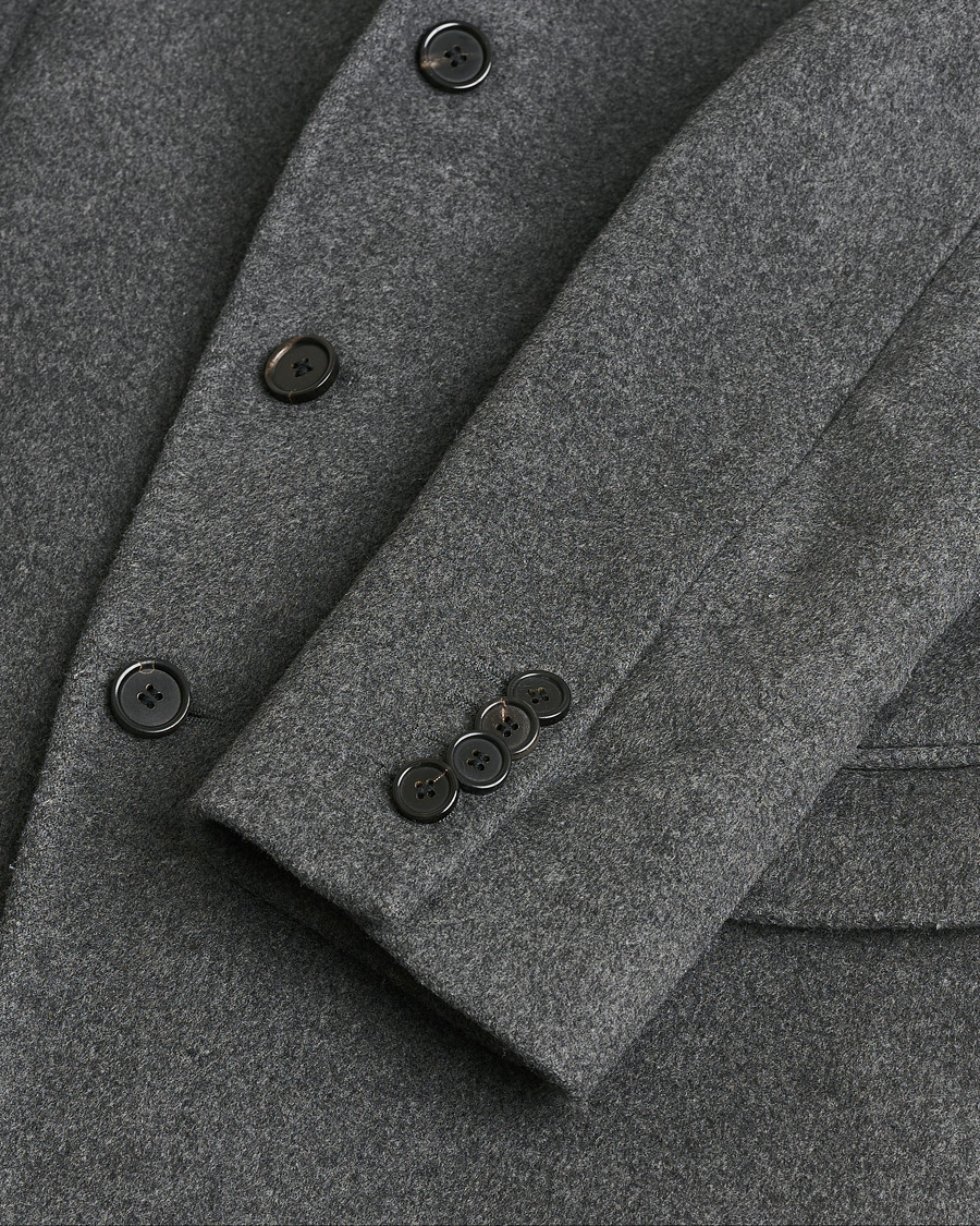 Acne Studios Gavin Wool Coat Grey 48 at CareOfCarl.com