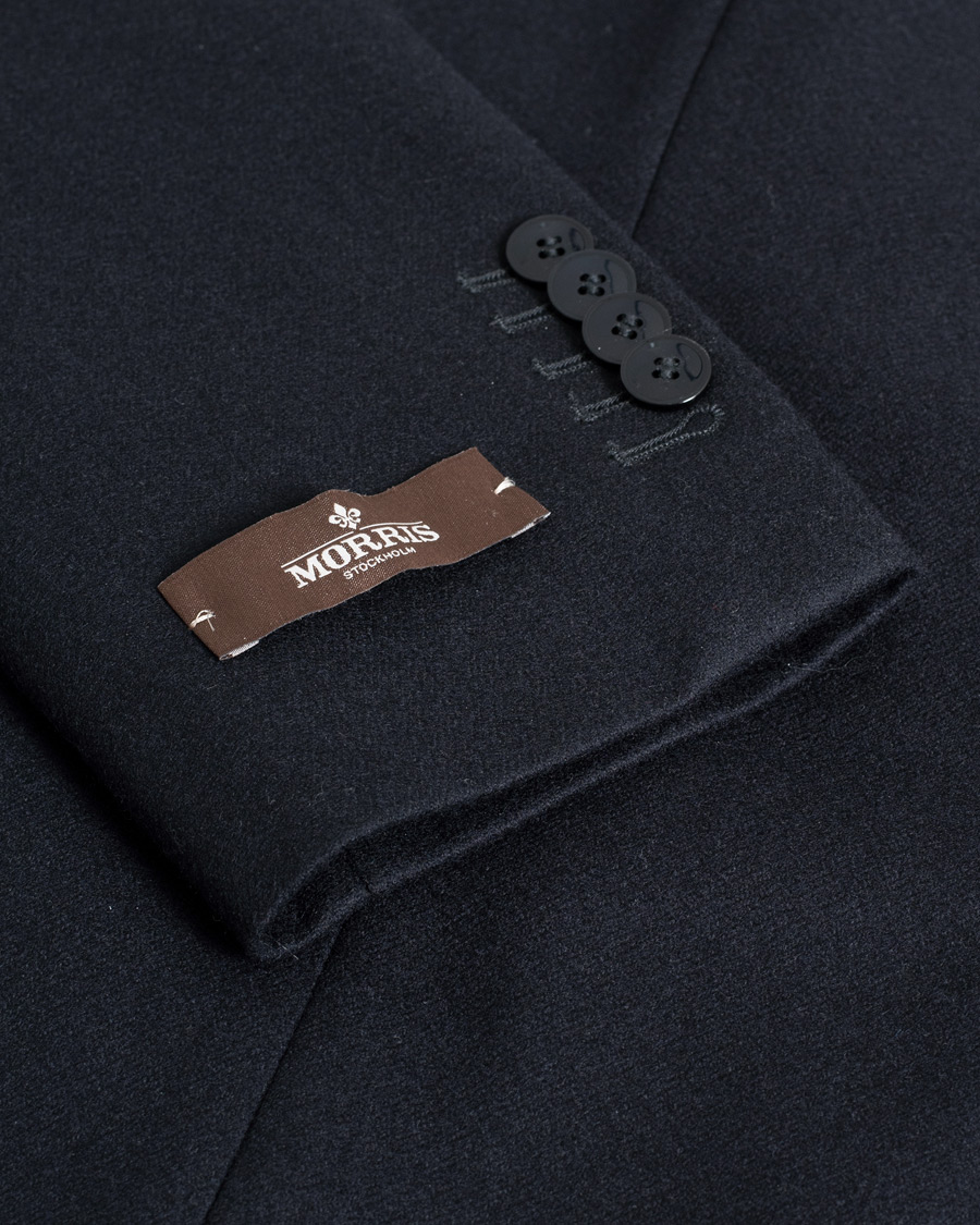Herre | Pre-owned Blazere | Pre-owned | Morris Heritage Keith Flannel Suit Blazer Navy