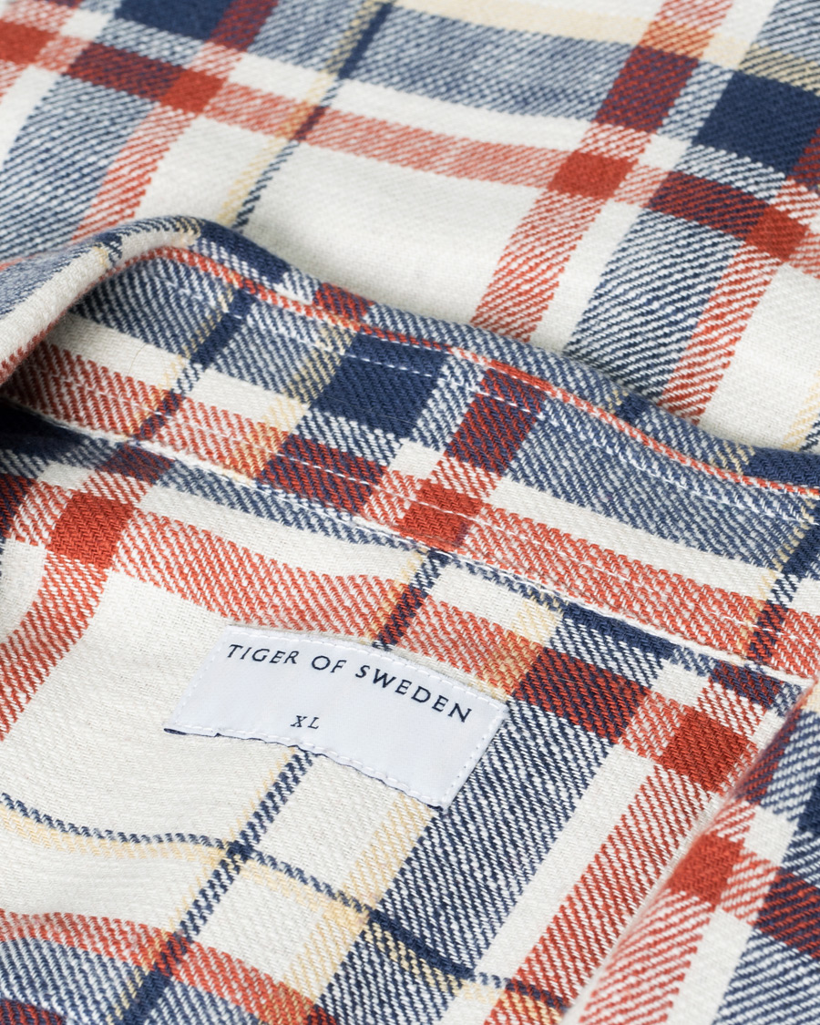 Men | Shirts | Pre-owned | Tiger of Sweden Benjamin Cotton Shirt Light Ink