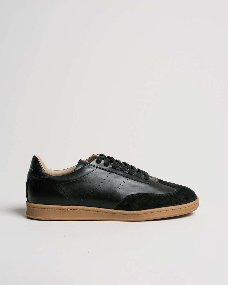 Men | Zespà ZSP GT Calf Nappa Leather Sneakers Black | Pre-owned | Zespà ZSP GT Calf Nappa Leather Sneakers Black