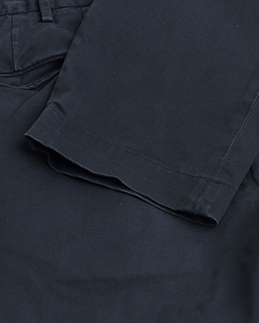 Incotex Slim Fit Cotton Stretch Chinos Navy 48 at CareOfCarl.com