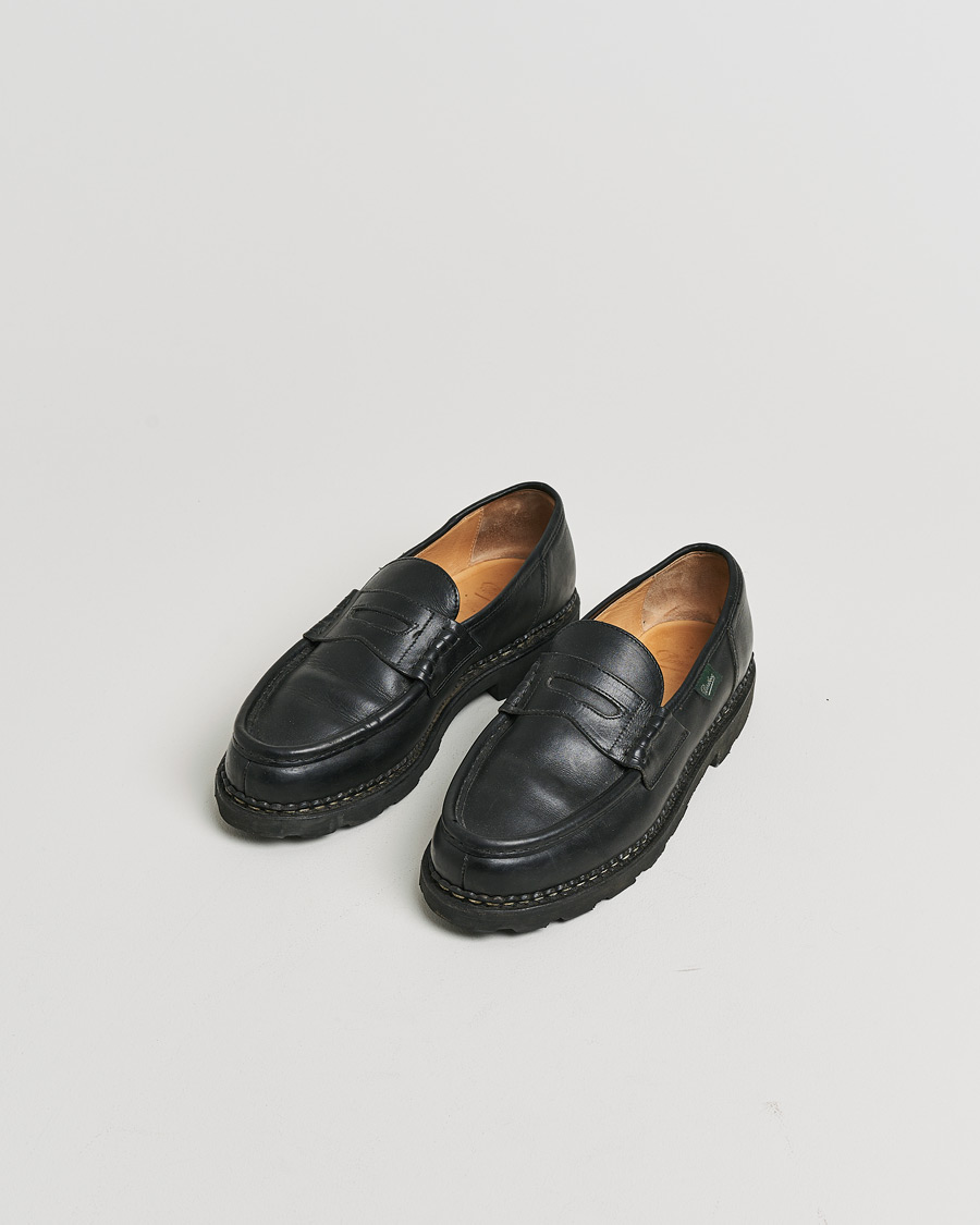 Men | Pre-owned Welted shoes | Pre-owned | Paraboot Reims Loafer Black UK9 - EU43
