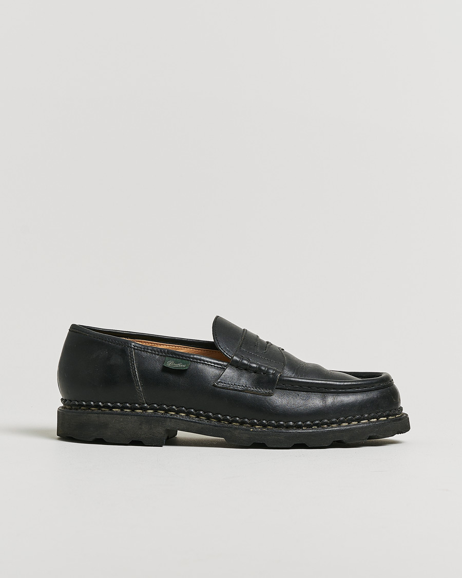 Men | Pre-owned Welted shoes | Pre-owned | Paraboot Reims Loafer Black UK9 - EU43