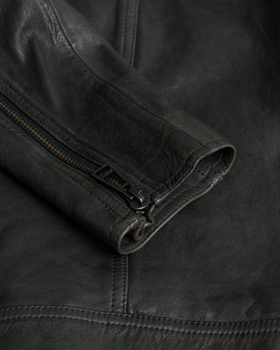 Herre | Pre-owned | Pre-owned | Belstaff V Racer 2.0 Leather Jacket Dark Grey