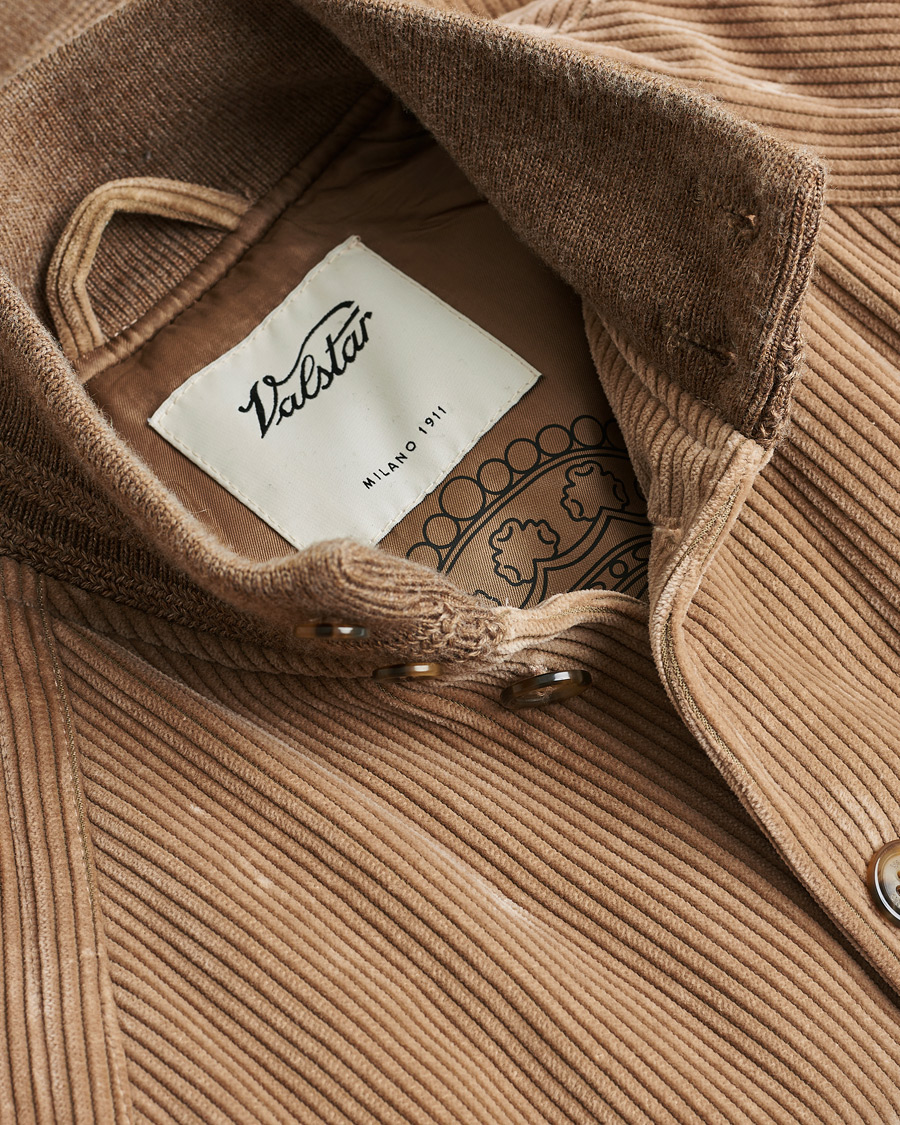 Men | Valstar Raglan Corduroy Jacket Sand 48 | Pre-owned | Valstar Raglan Corduroy Jacket Sand 48