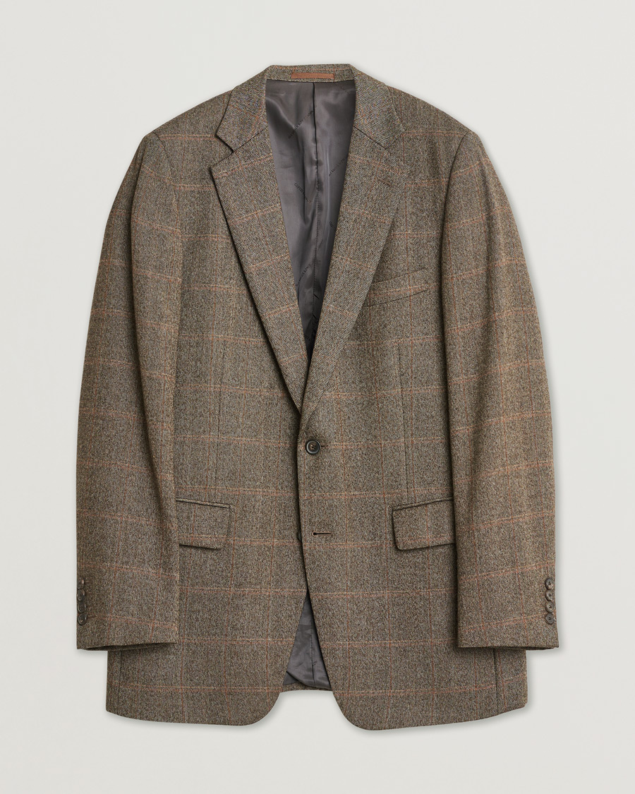 Men | Pre-owned Blazers | Pre-owned | Gieves & Hawkes Cashmere Blend Blazer Brown 50