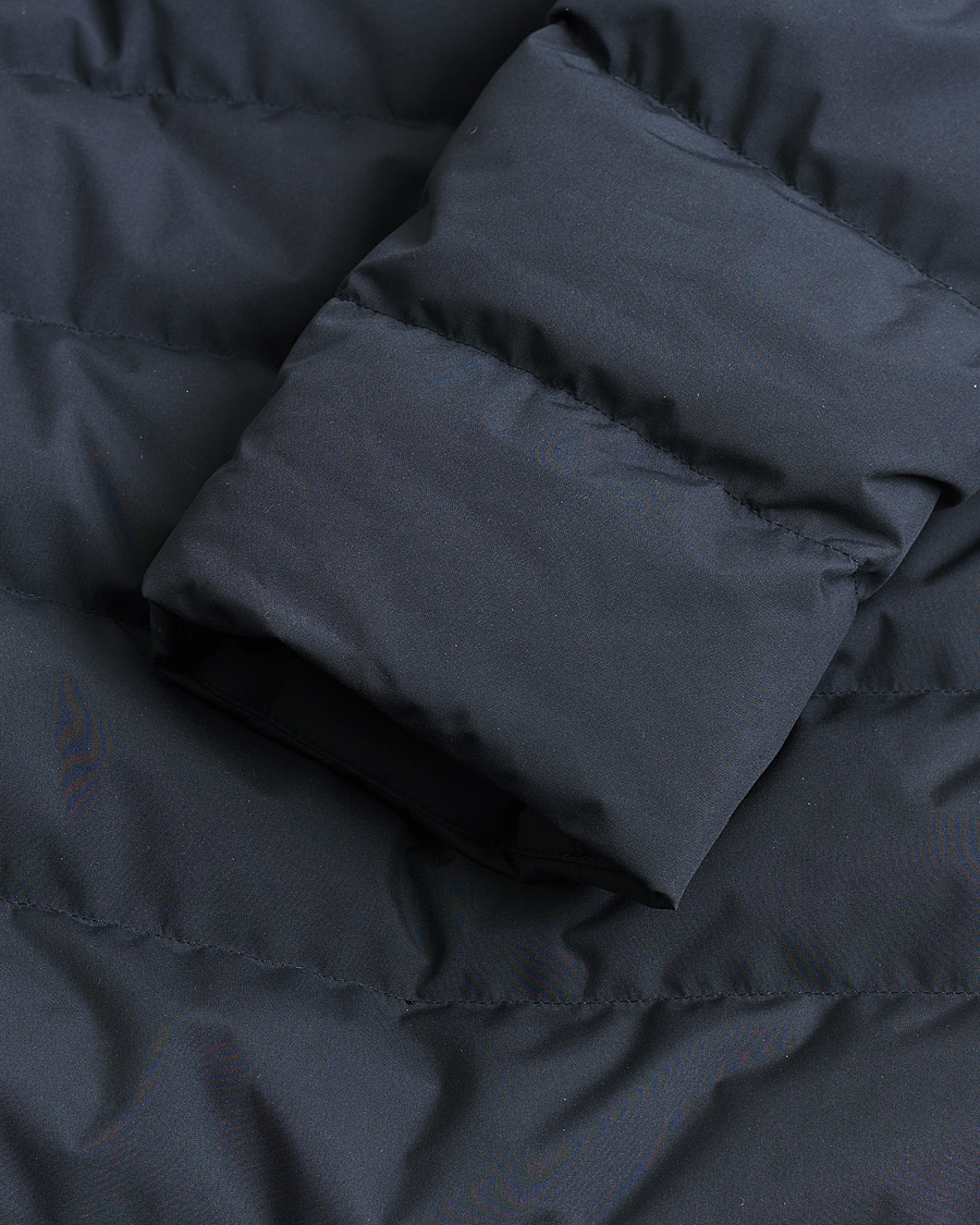 Men | Pre-owned Coats & Jackets | Pre-owned | Herno Water Repellent Half Long Parka Navy 46