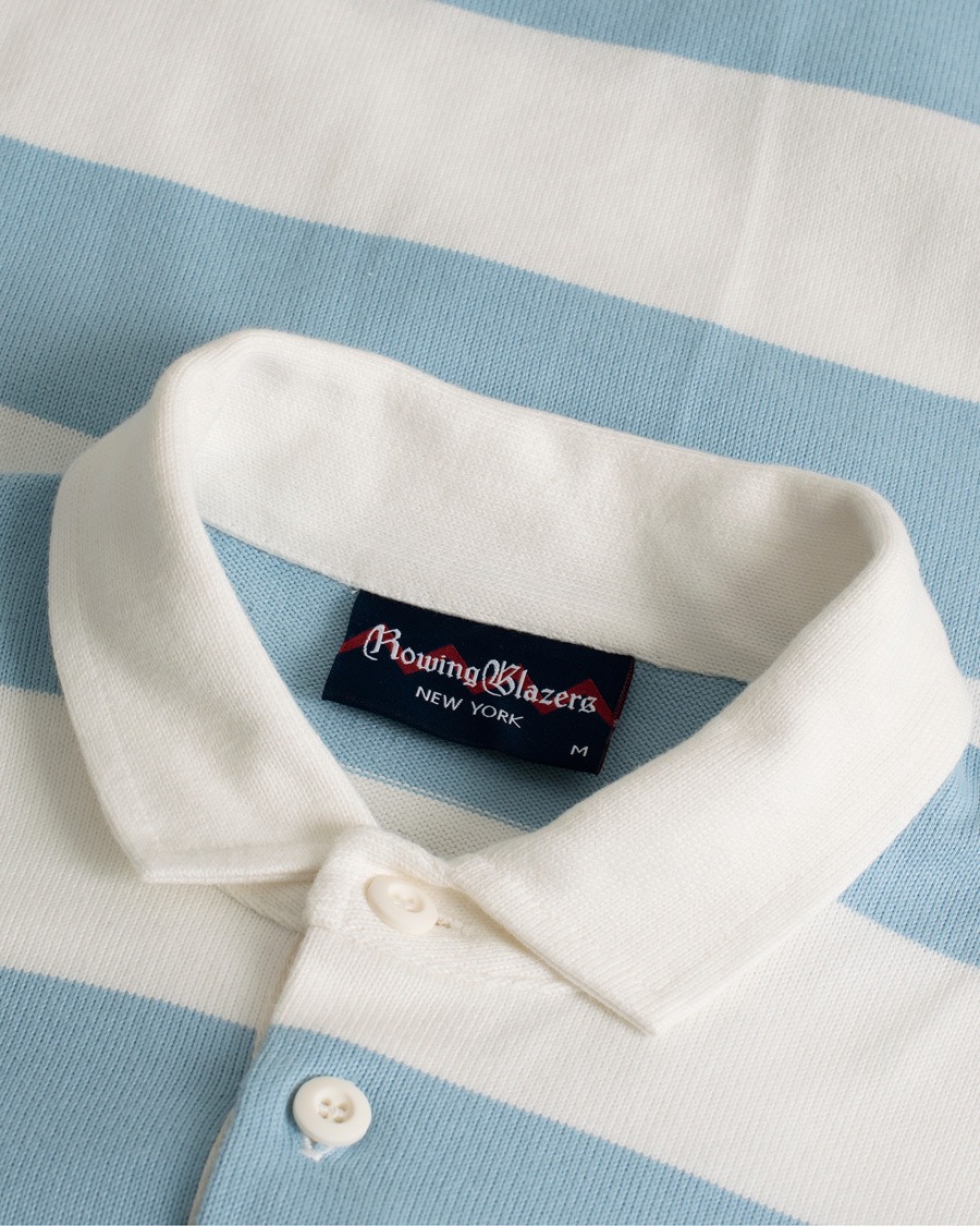 Men | Sweaters & Knitwear | Pre-owned | Rowing Blazers Argentina 1965 Rugby White/Light Blue