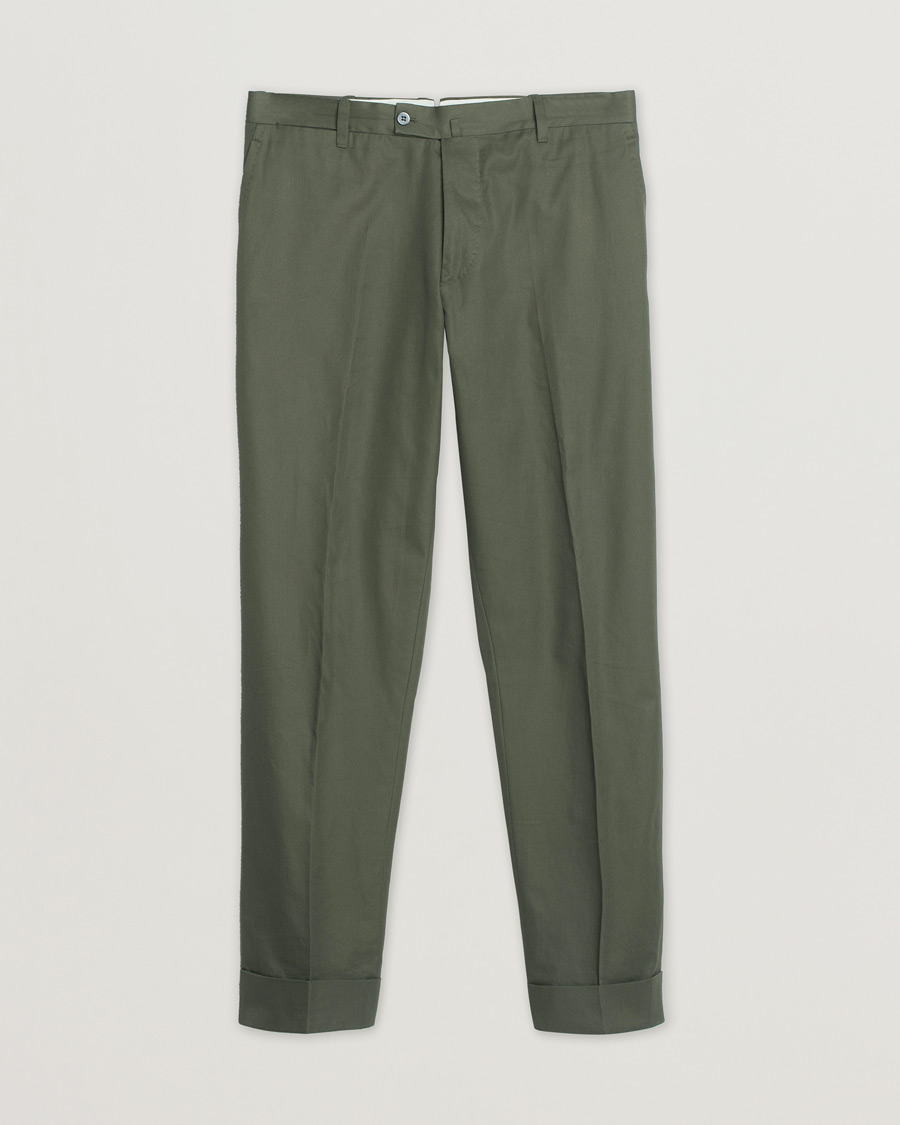 Men | Pre-owned Suits | Pre-owned | Orazio Luciano Cotton Suit Green 50