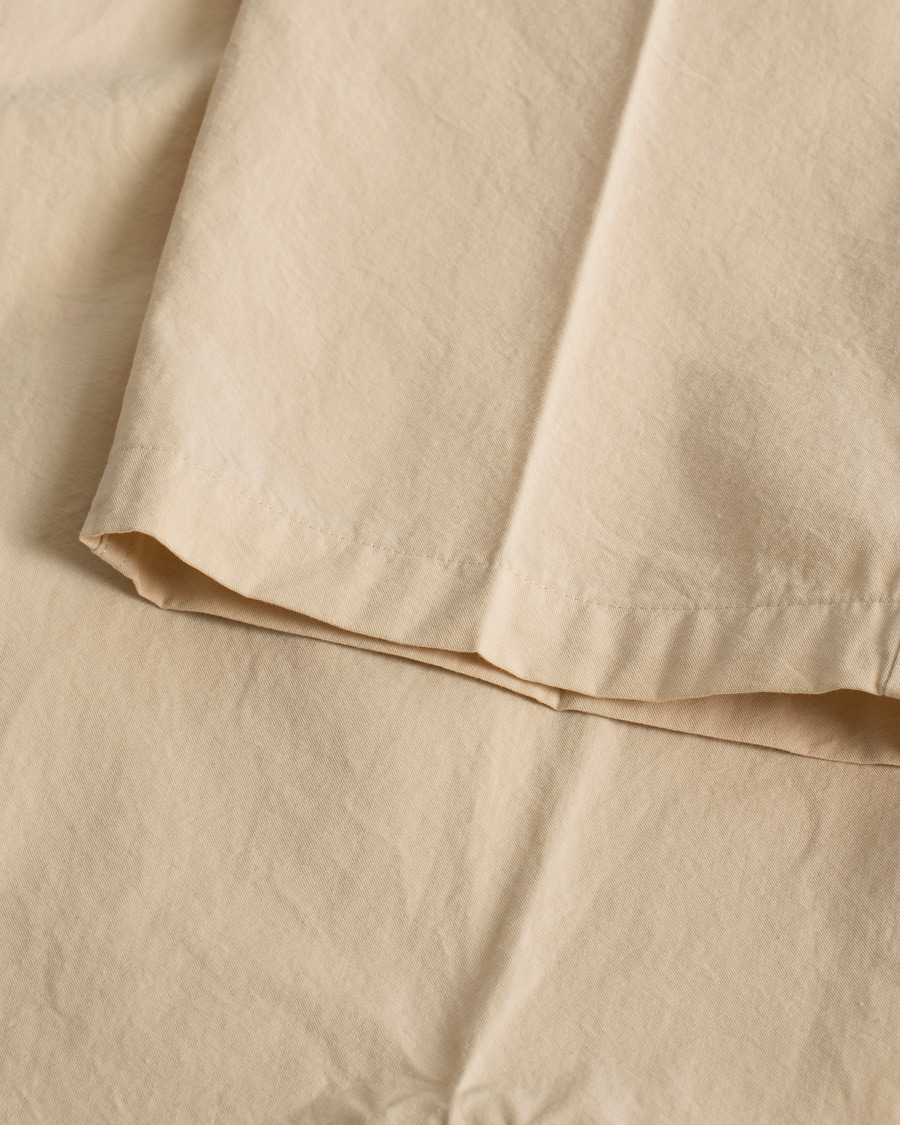 Men | Trousers | Pre-owned | Orlebar Brown Beckworth Pleated Cotton Trousers Pebble