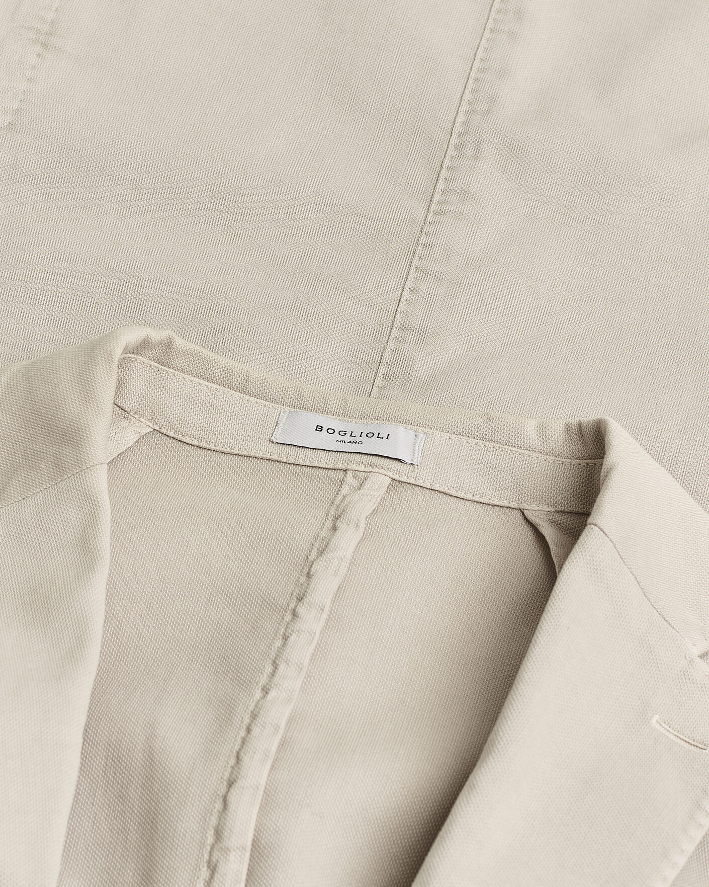 Men | Pre-owned Blazers | Pre-owned | Boglioli K Jacket Cotton Stretch Blazer Light Beige 52