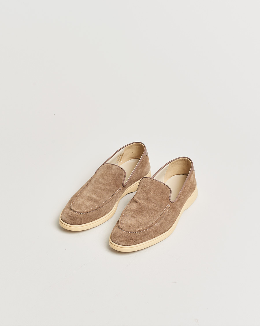 Men | Pre-owned Shoes | Pre-owned | CQP Debonair Suede Loafers Tabac 43