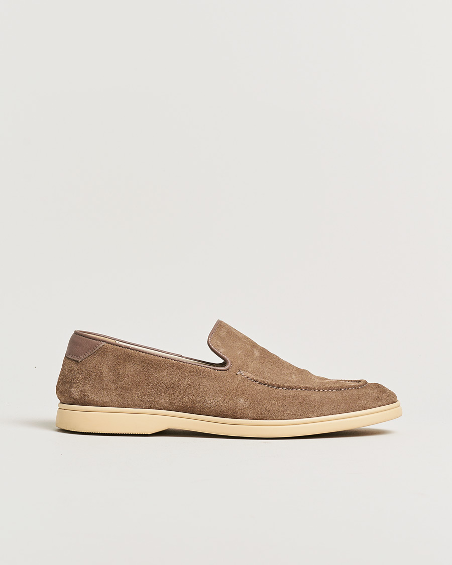 Men | Pre-owned Shoes | Pre-owned | CQP Debonair Suede Loafers Tabac 43