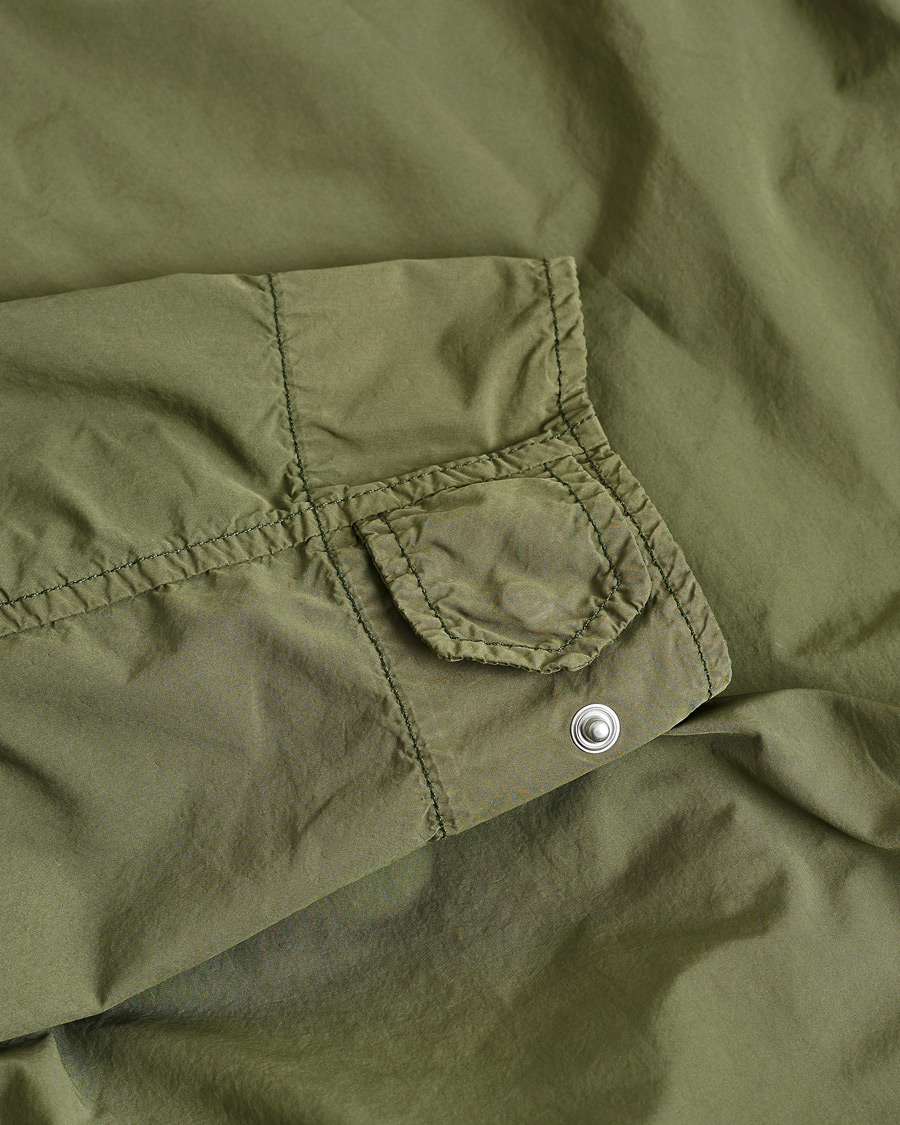 Men | Aspesi Giubotto Garment Dyed Field Jacket Army Green | Pre-owned | Aspesi Giubotto Garment Dyed Field Jacket Army Green