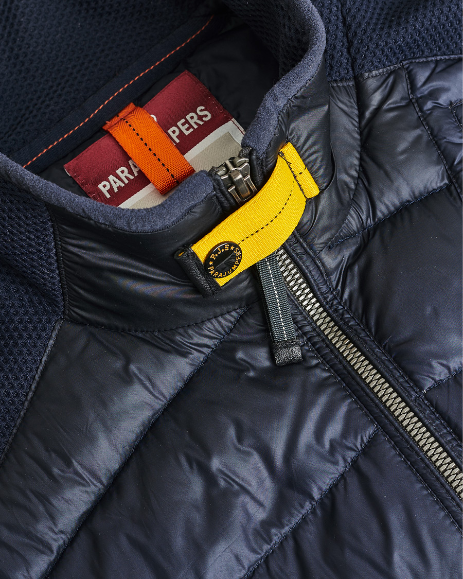 Men | Parajumpers Zavier Hybrid Vest Navy | Pre-owned | Parajumpers Zavier Hybrid Vest Navy