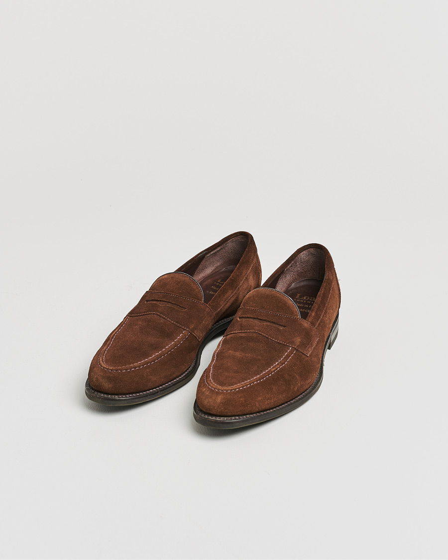Men | Loake 1880 Grant Shadow Sole Brown Suede | Pre-owned | Loake 1880 Grant Shadow Sole Brown Suede