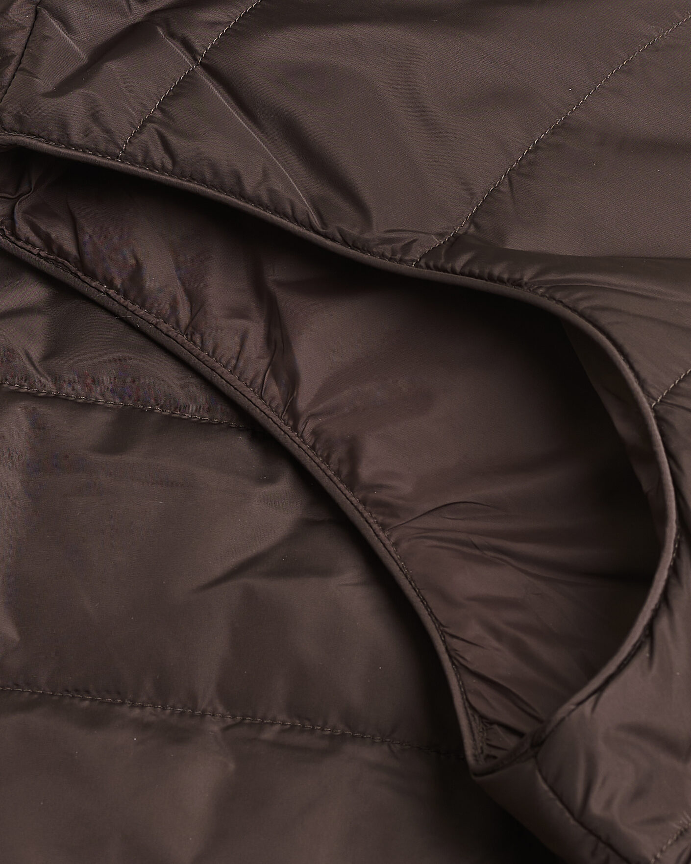 Men | Pre-owned Coats & Jackets | Pre-owned | Stenströms Padded Nylon Vest Brown M