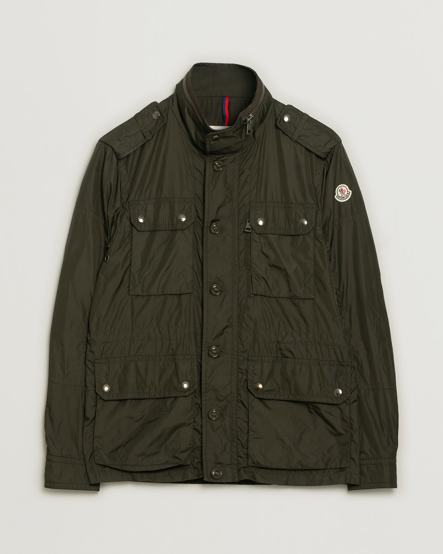 Moncler Cristian Field Jacket Green 2 - M at CareOfCarl.com