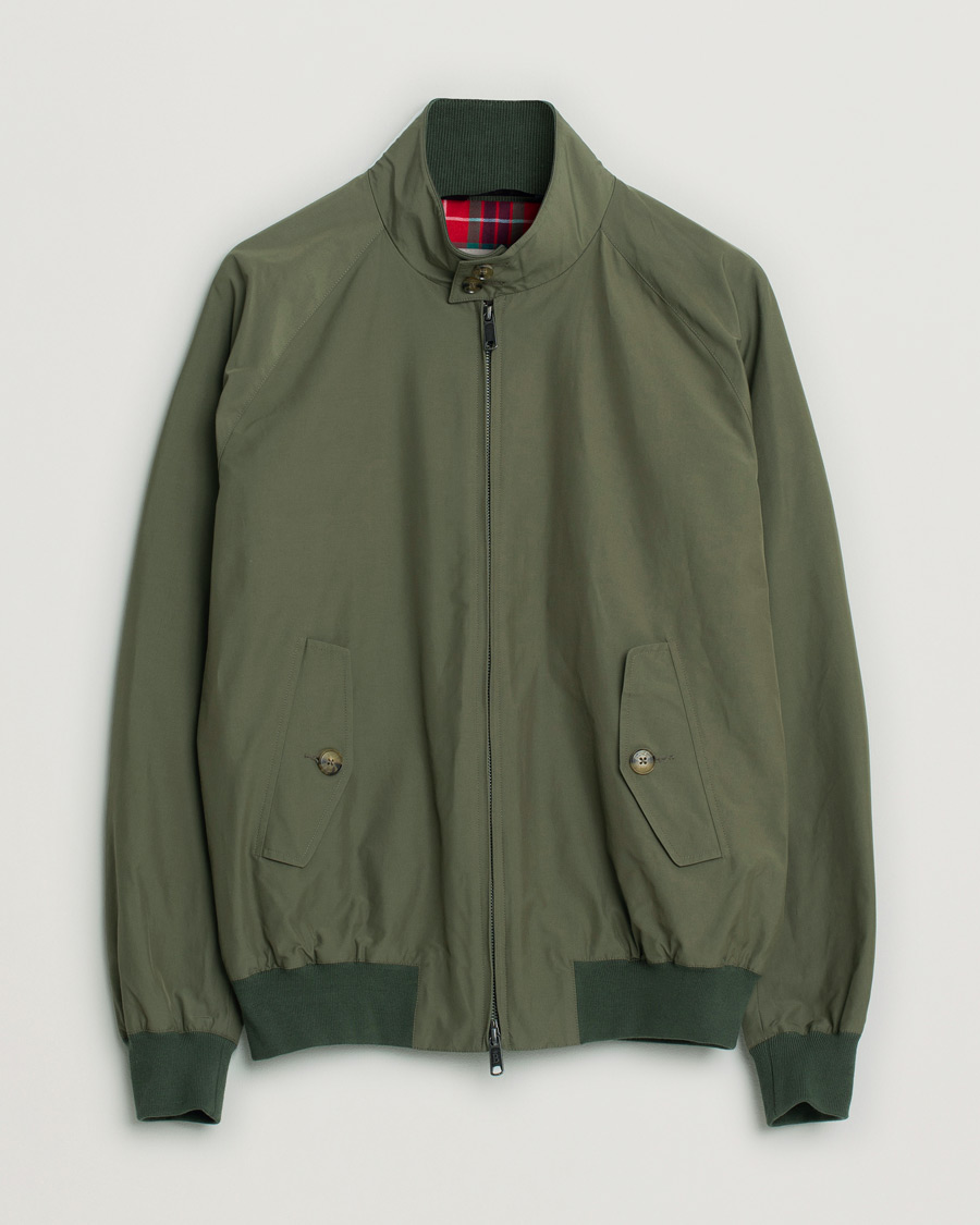 Men | Coats & Jackets | Pre-owned | Baracuta G9 Original Harrington Jacket Army
