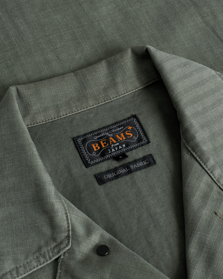 Men | Coats & Jackets | Pre-owned | BEAMS PLUS MIL Chore Jacket Olive