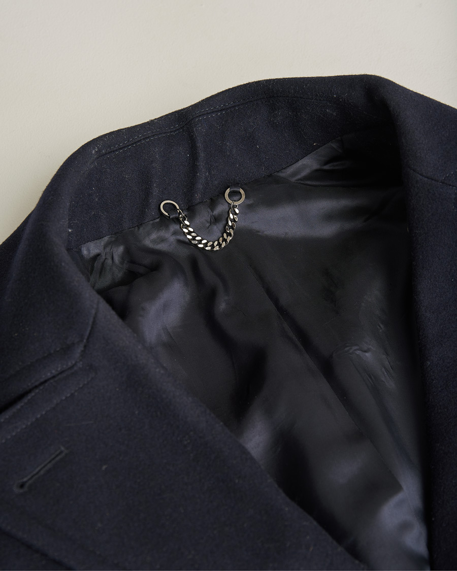 Men | Coats & Jackets | Pre-owned | Tiger of Sweden Peacoat Wool Navy 48