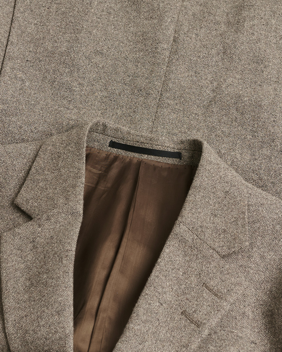 Men | Pre-owned Suits | Pre-owned | Tiger of Sweden Brushed Wool Suit Taupe 48/46