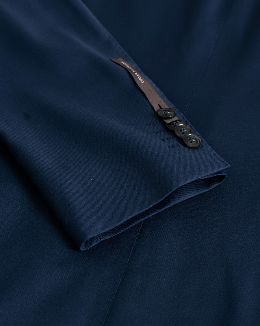 Herr |  | Pre-owned | Oscar Jacobson Falk Wool Suit Blue 50